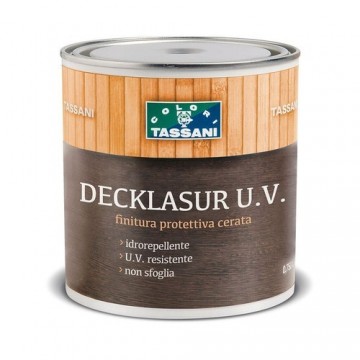 Colori del legno - Decklasur U.V. Finitura protettiva cerata TASSANI