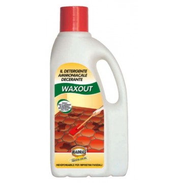 MADRAS decerante wax out  1LT detergente ammoniacale per pavimenti  centro colore
